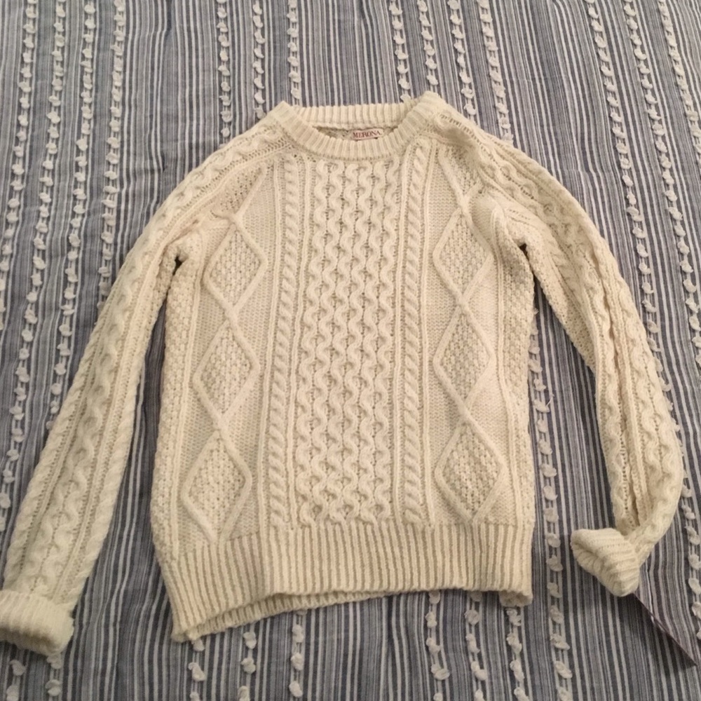 White sweater
